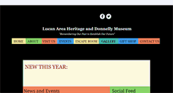 Desktop Screenshot of donnellymuseum.com